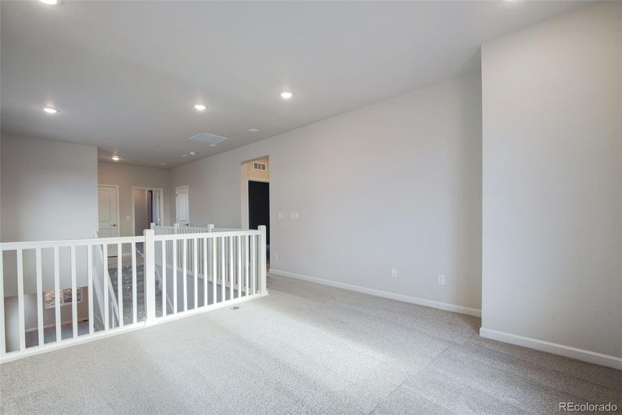 Spacious, unfurnished interior of a new home in Medley at Reunion Ridge, Commerce City (Image 38).