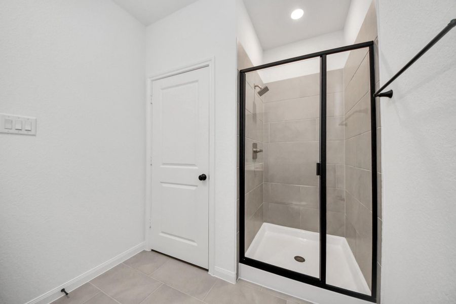 Furnished interior view inside a new home in 45' Traditional Homes at Elyson, Katy (Image 7).