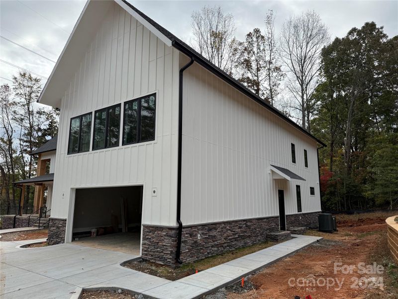 Garage entrance