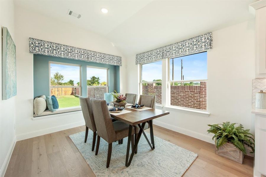 Furnished interior view inside a new home in Willow Wood, McKinney (Image 25).
