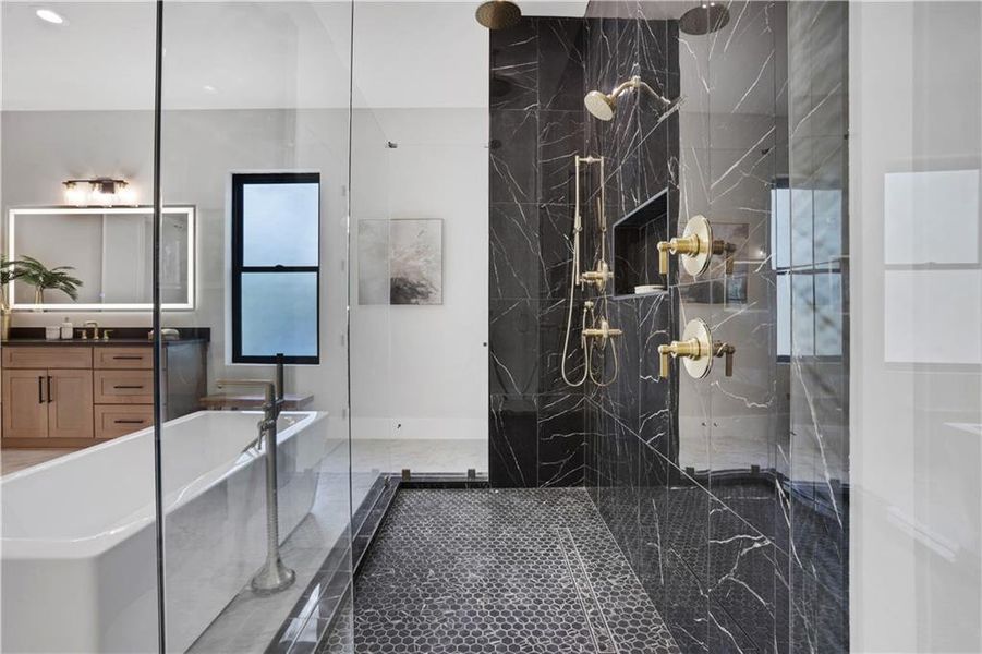 Furnished interior view inside a new home in , Milton (Image 52).