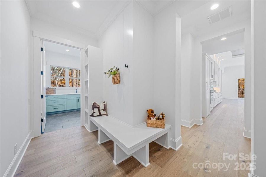 Built-In Arrival Area