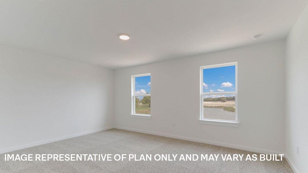 Spacious, unfurnished interior of a new home in Rosenbusch Ranch, Leander (Image 14). Spacious, unfurnished interior of a new home in Rosenbusch Ranch, Leander (Image 14).
