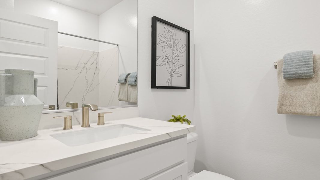 Furnished interior view inside a new home in Mason Ranch, Surprise (Image 34).