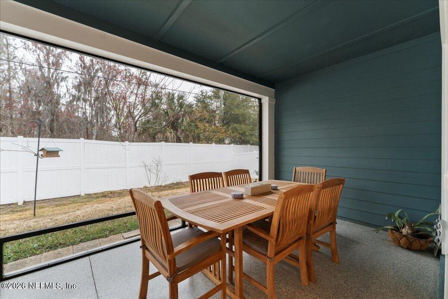 Exterior details and patio area of a home in , Jacksonville (Image 29).
