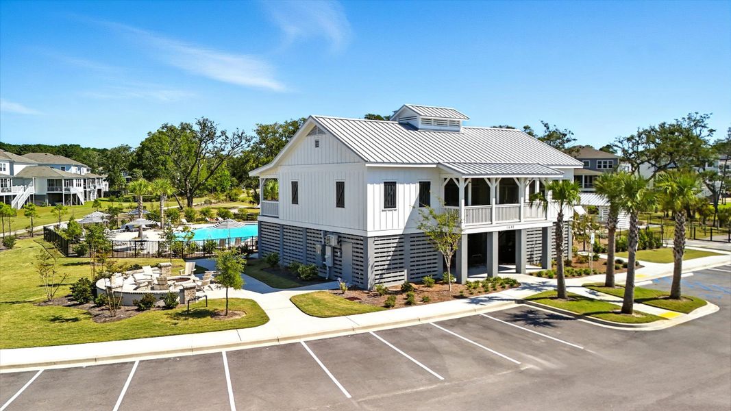 Front exterior of a new home in , Mount Pleasant, SC, highlighting curb appeal (Image 29).