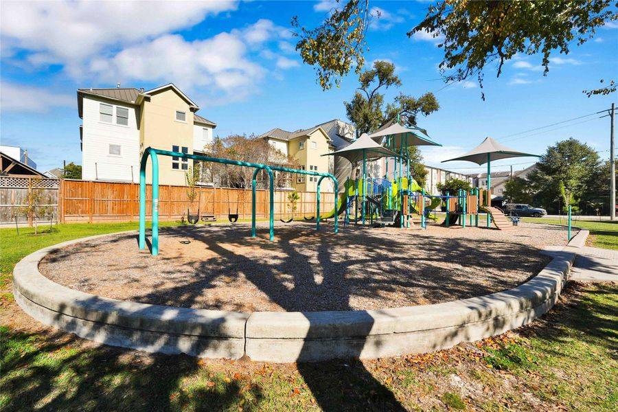 Just a short walk from Cottage Grove Park, featuring running trails, a basketball court, playground, baseball field, picnic areas, and dog-friendly amenities.