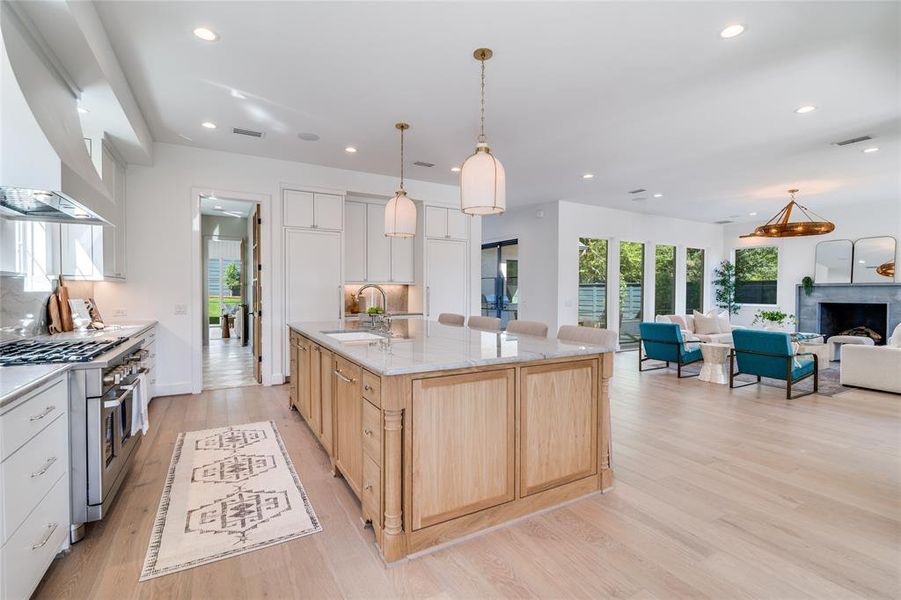 Furnished interior view inside a new home in , Dallas (Image 5).