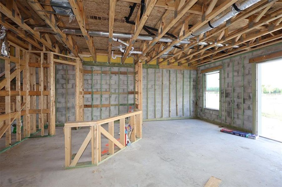 Kitchen & Family Room **Under Construction