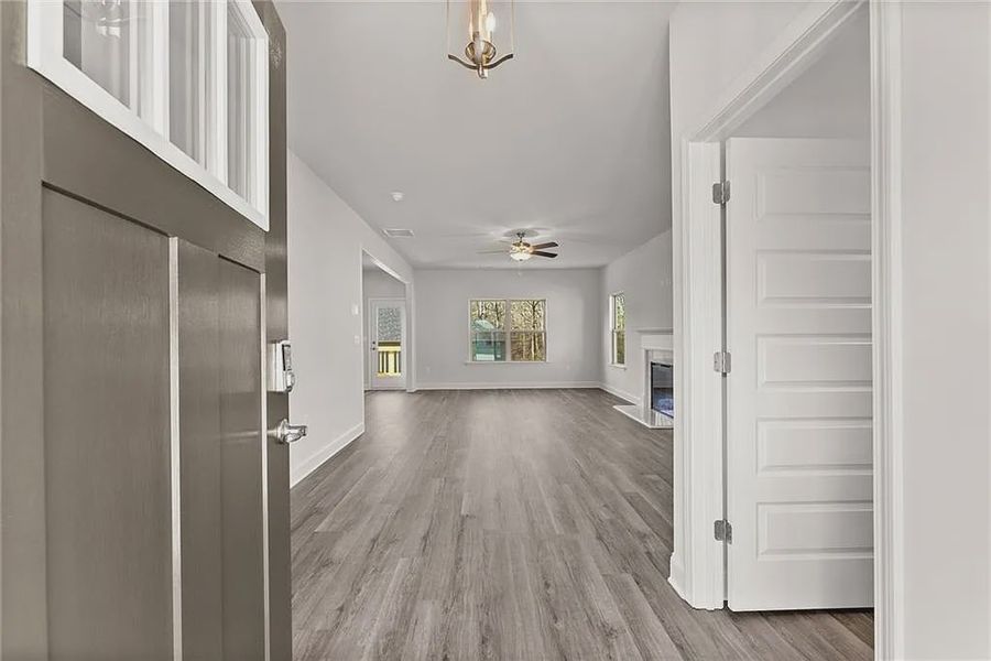 Spacious, unfurnished interior of a new home in Magnolia Villas, Cornelia (Image 14).