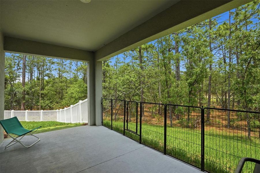 Exterior details and patio area of a home in , Homosassa (Image 31).