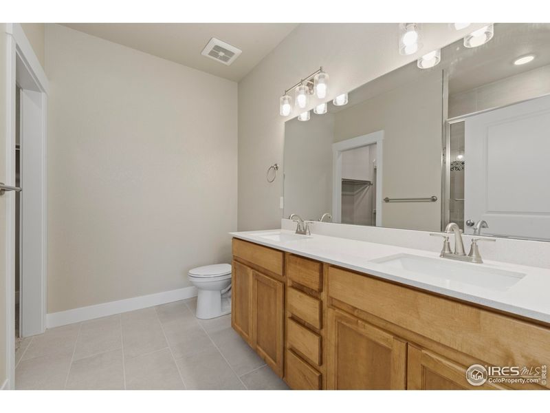 Furnished interior view inside a new home in Northfield at Old Town - Vista Collection, Fort Collins (Image 4).