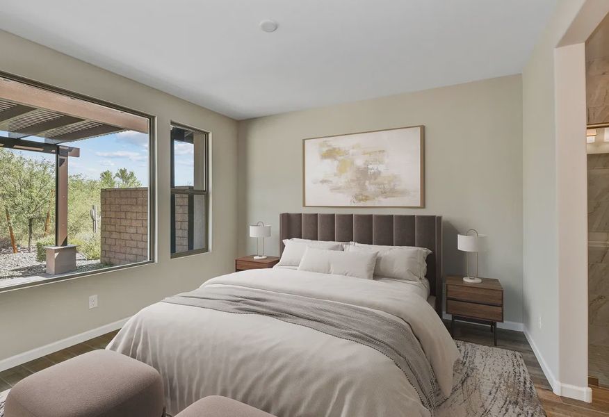 Virtually Staged Wickenburg Ranch Evia HS 1866 Primary Bed - 8 of 20