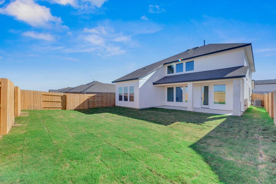 Grass is digitally enhanced.