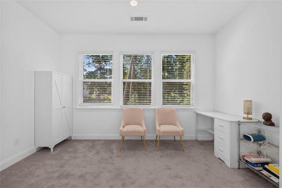 Furnished interior view inside a new home in Bailey Fence, Dacula (Image 36).