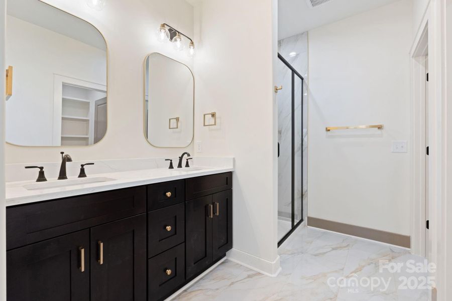 Furnished interior view inside a new home in , Winston-Salem (Image 12). Furnished interior view inside a new home in , Winston-Salem (Image 12).