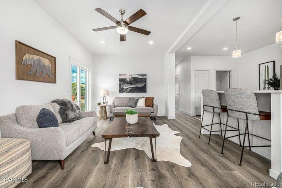Furnished interior view inside a new home in , Tabernash (Image 25).