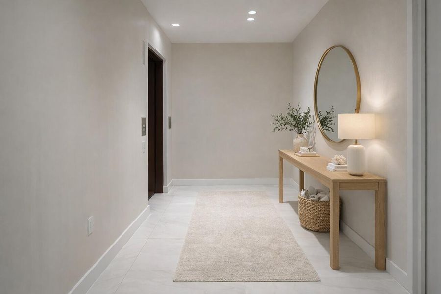 Entryway- Private Foyer off Elevator