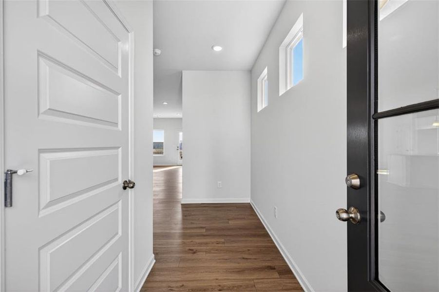 Spacious, unfurnished interior of a new home in Townes At The Stiles, Cartersville (Image 19).