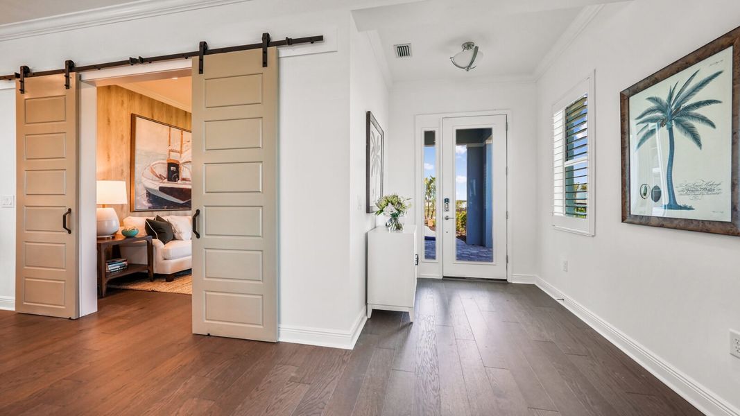 Furnished interior view inside a new home in SkySail, Naples (Image 19).