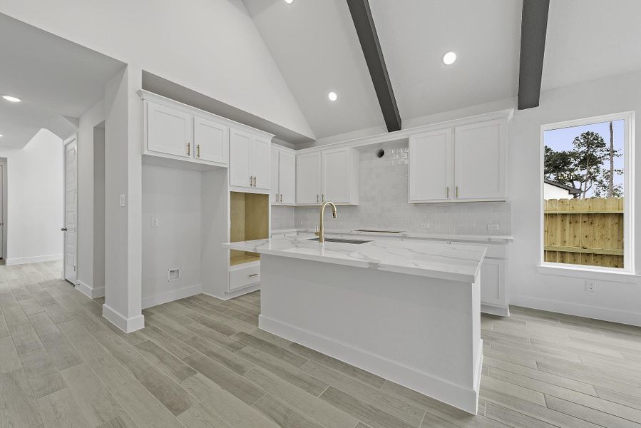 Furnished interior view inside a new home in ARTAVIA®, Conroe (Image 7).