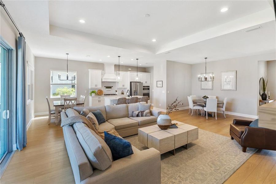 Furnished interior view inside a new home in Canoe Creek, Parrish (Image 16). Furnished interior view inside a new home in Canoe Creek, Parrish (Image 16).