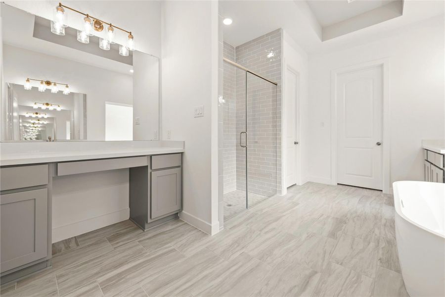 Furnished interior view inside a new home in Kresston - 65', Montgomery (Image 9).