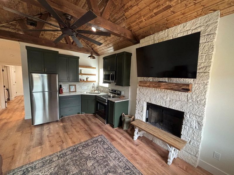 Furnished interior view inside a new home in , Groveton (Image 3).