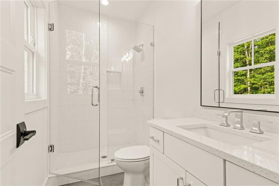 Furnished interior view inside a new home in , Ball Ground (Image 41).