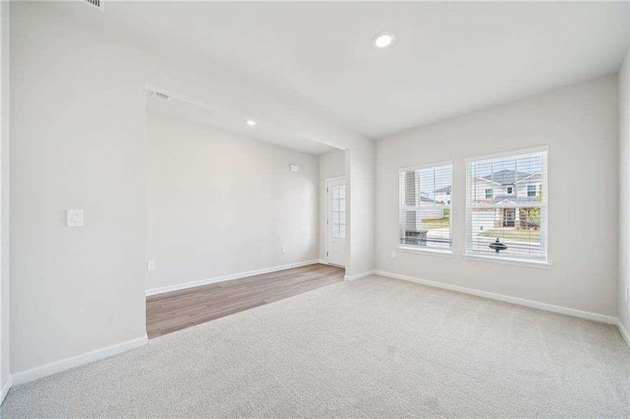 Spacious, unfurnished interior of a new home in Parkside at Grayson, Grayson (Image 19).