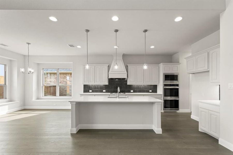Furnished interior view inside a new home in Brookshire at Legacy Hills, Celina (Image 8).