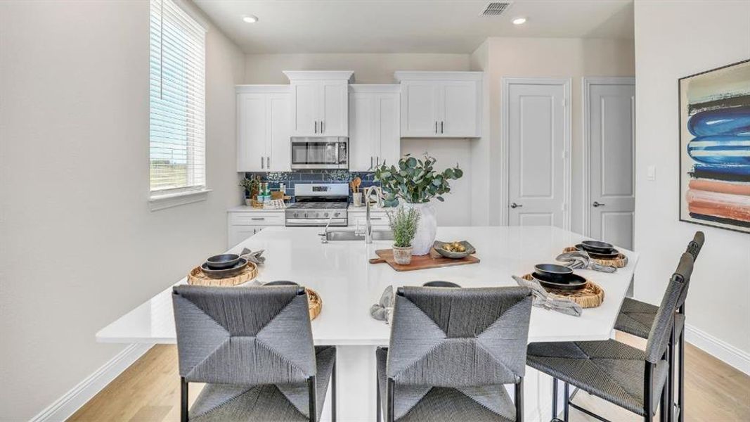 Furnished interior view inside a new home in The Avenue, Allen (Image 29). Furnished interior view inside a new home in The Avenue, Allen (Image 29).