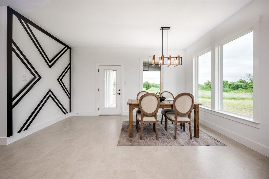 Furnished interior view inside a new home in , Boyd (Image 15).