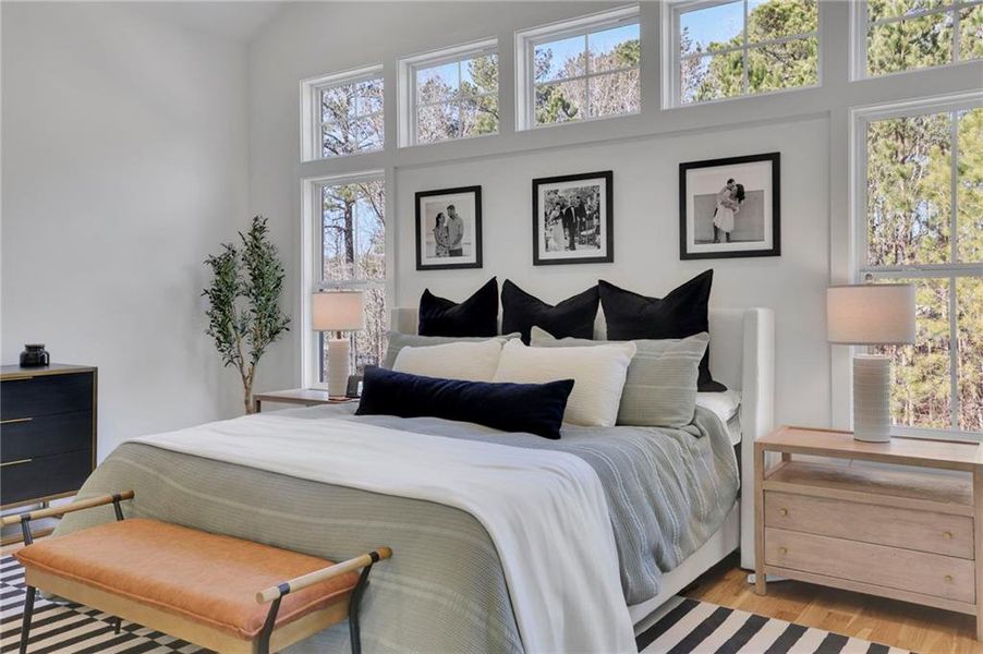 Furnished interior view inside a new home in , Acworth (Image 78). Furnished interior view inside a new home in , Acworth (Image 78).