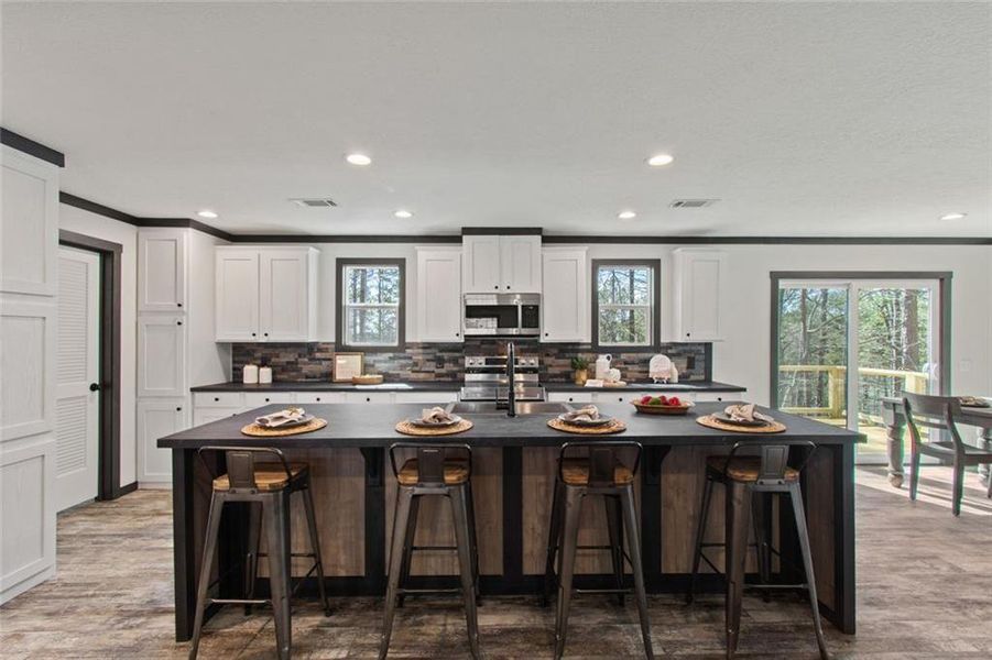 Furnished interior view inside a new home in , Waleska (Image 10).