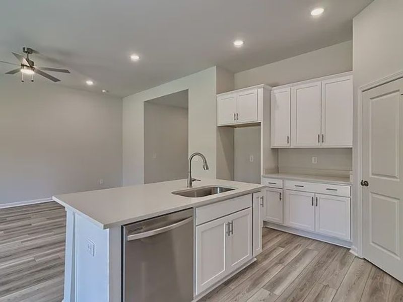 Furnished interior view inside a new home in Amber Hill, West Columbia (Image 7).