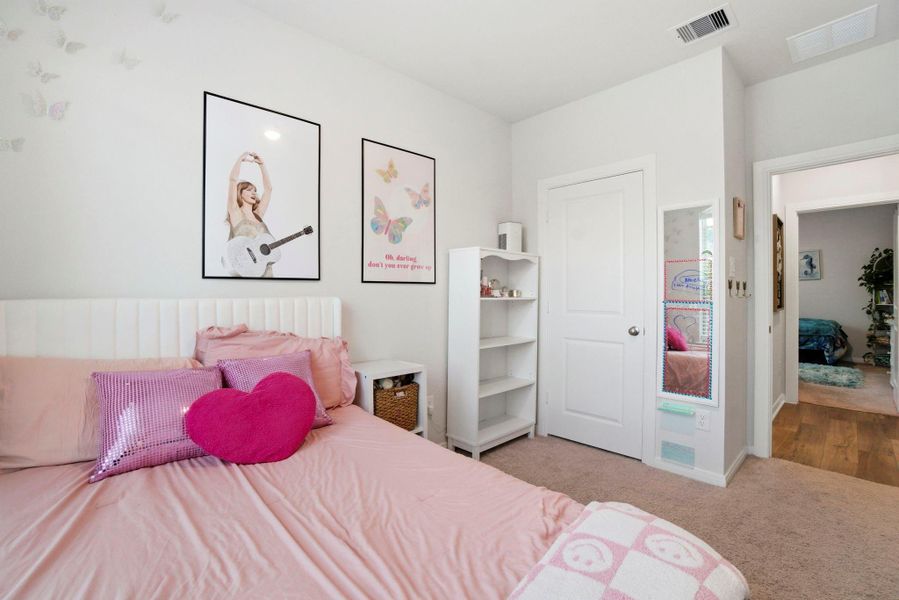 Furnished interior view inside a new home in , Willis (Image 32).