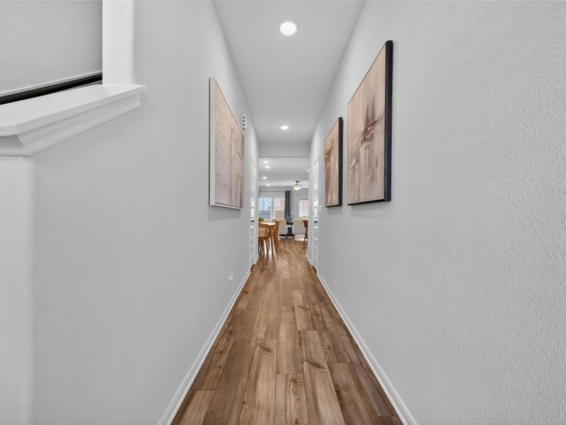 Spacious, unfurnished interior of a new home in Lakes at Black Oak, Magnolia (Image 21). Spacious, unfurnished interior of a new home in Lakes at Black Oak, Magnolia (Image 21).