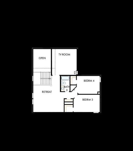View of room layout