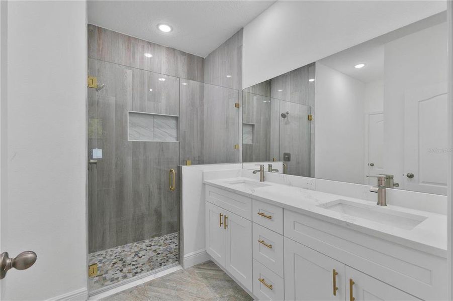 Furnished interior view inside a new home in , St. Cloud (Image 9). Furnished interior view inside a new home in , St. Cloud (Image 9).