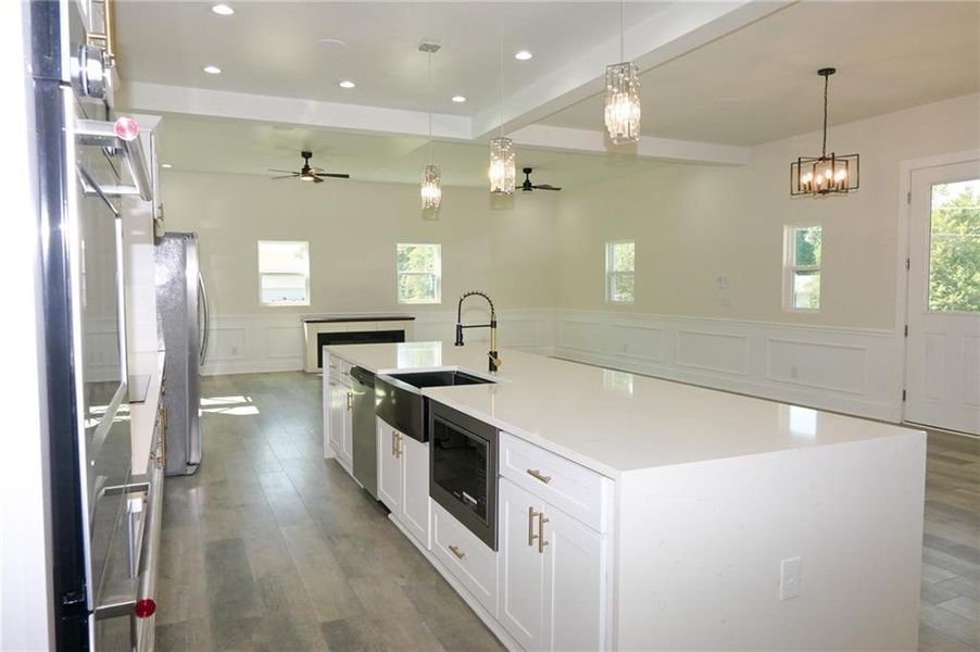 Furnished interior view inside a new home in , Loganville (Image 10).