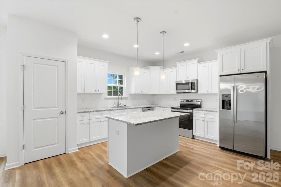 Furnished interior view inside a new home in , Charlotte (Image 3).