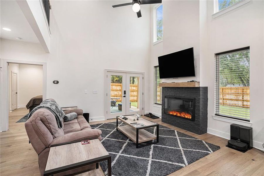 Furnished interior view inside a new home in , Marietta (Image 13). Furnished interior view inside a new home in , Marietta (Image 13).