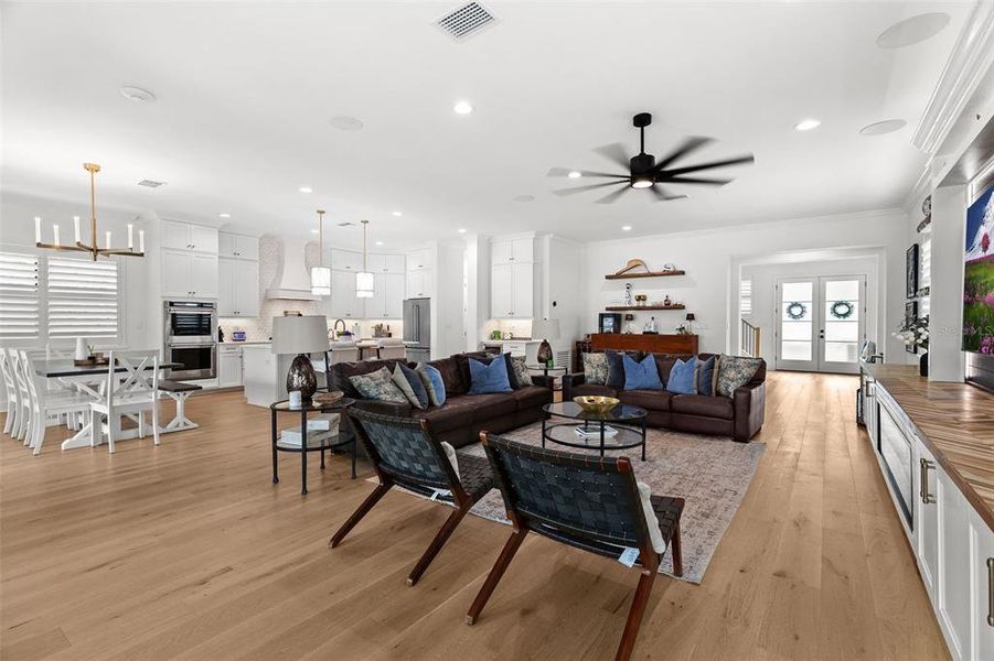 Furnished interior view inside a new home in , Tampa (Image 11).