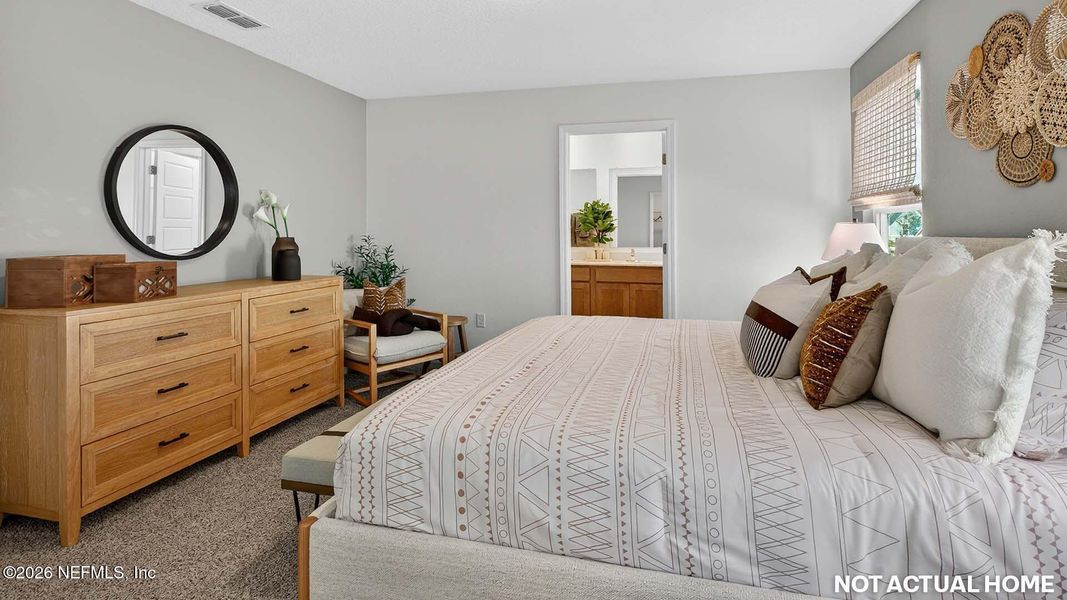 Furnished interior view inside a new home in Rookery, Green Cove Springs (Image 10). Furnished interior view inside a new home in Rookery, Green Cove Springs (Image 10).