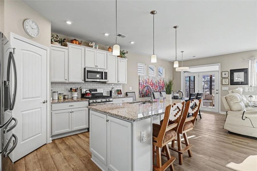 Furnished interior view inside a new home in Laurel Farms, Dallas (Image 15).