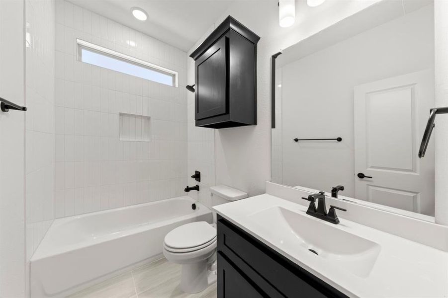 Furnished interior view inside a new home in Solterra, Mesquite (Image 16).