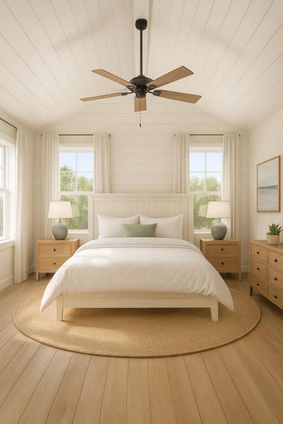 Furnished interior view inside a new home in , Charleston (Image 5).