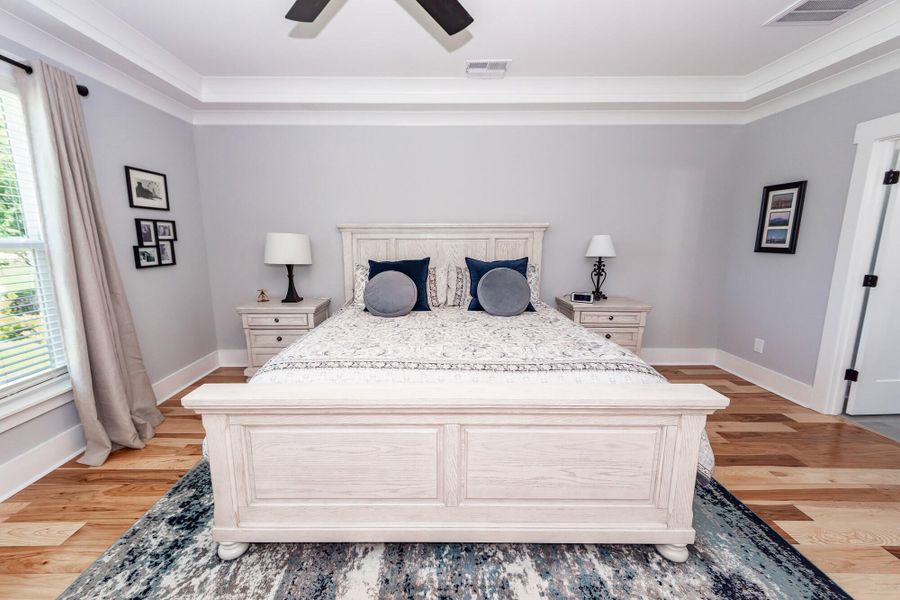 Furnished interior view inside a new home in , Charleston (Image 42).