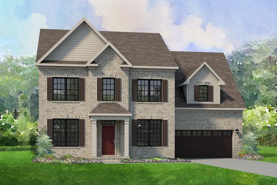 Image 6 representing the Madison by Niblock Homes in Red Hill, Concord, NC.